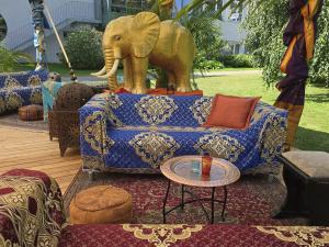 Elefant Figur vergoldet 0